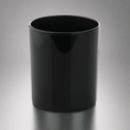 Load image into Gallery viewer, Refillable candle jar - Gloss black glass