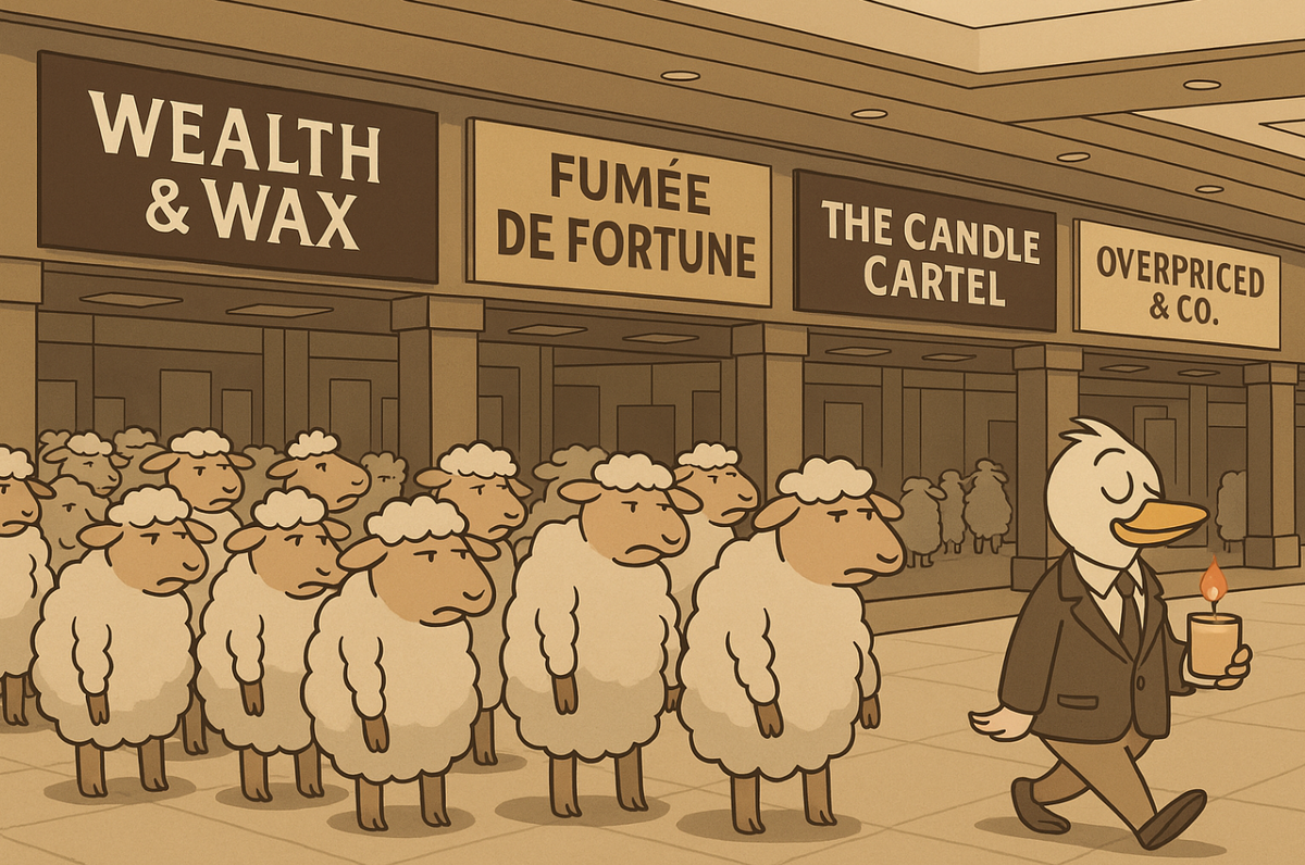 Over priced Candle stores.