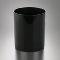 Load image into Gallery viewer, Candle Jar - Gloss Black Classic Italian Glass 30cl

